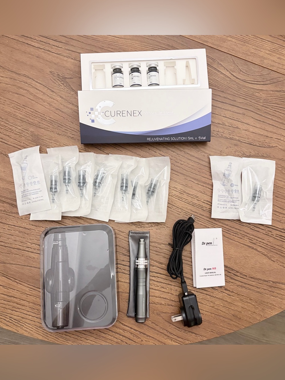 Dr.Pen M8 kit w/ Curenex rejuvenating solution